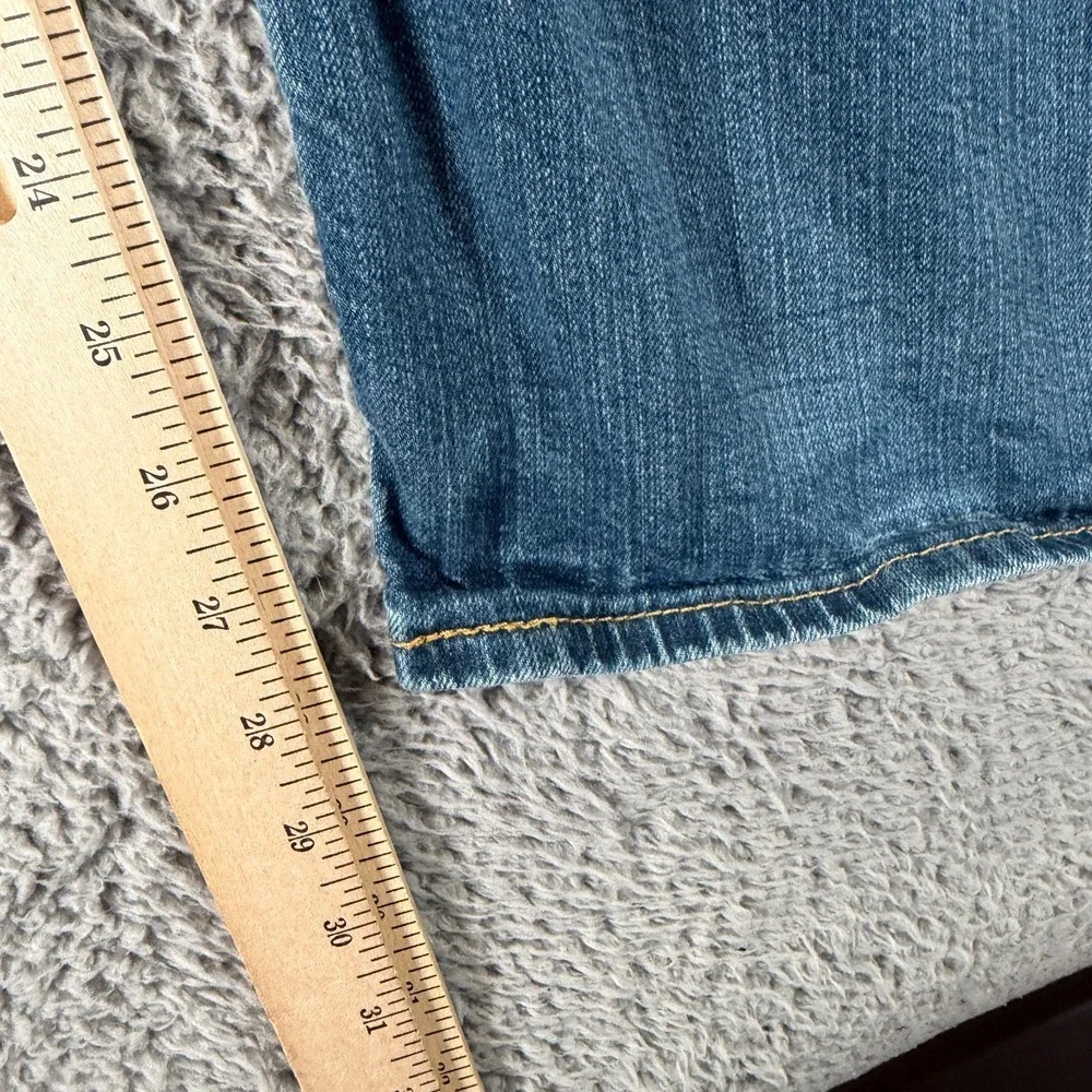 Levi's 541 Jeans Mens 38x28 Blue Cotton Denim Straight Faded Workwear Stretch